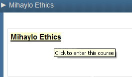 Mihaylo Ethics