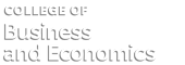 College of Business and Economics