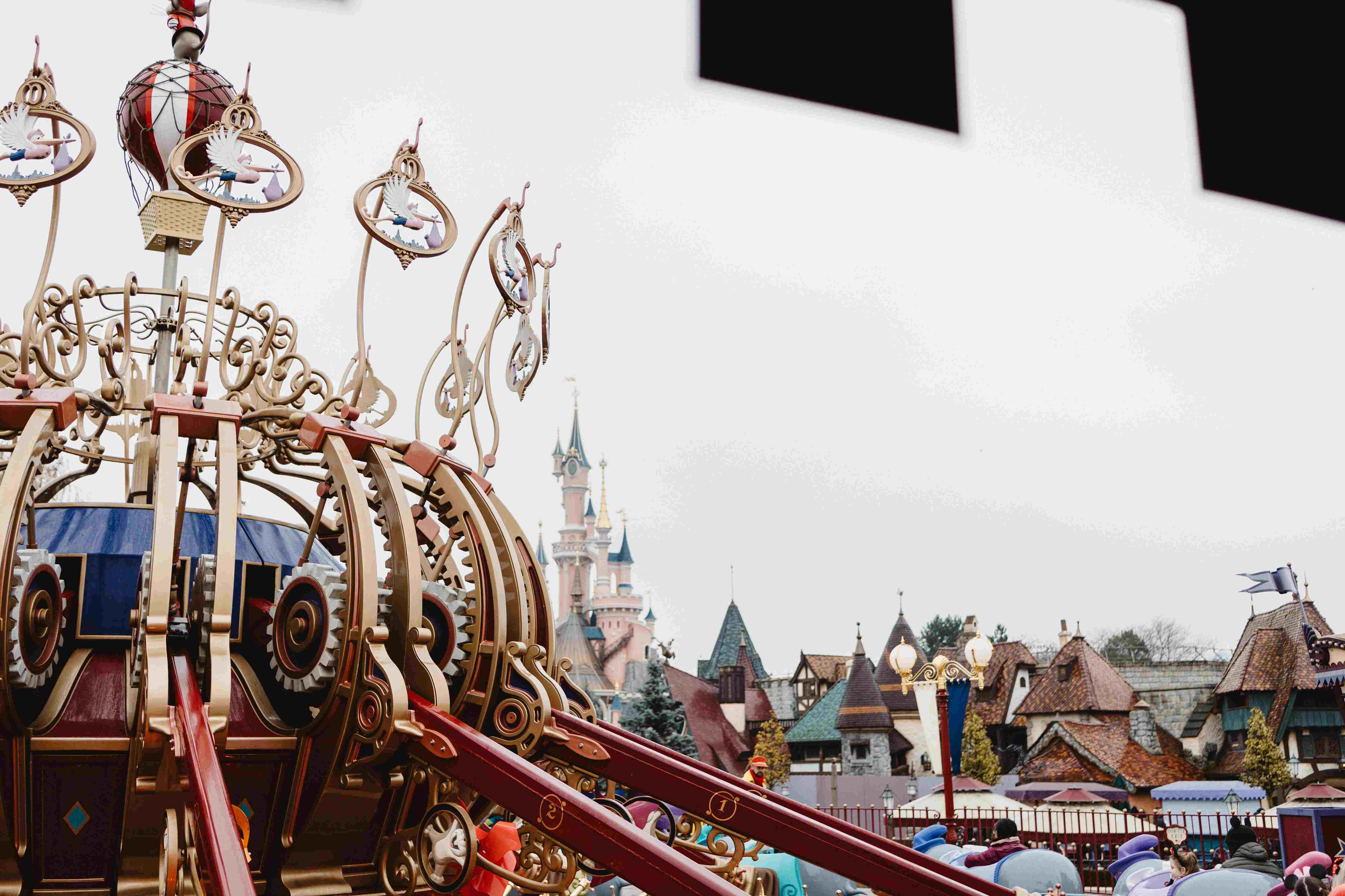 Disneyland Attractions Panel
