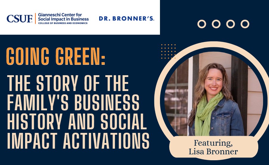 Going Green with Lisa Bronner