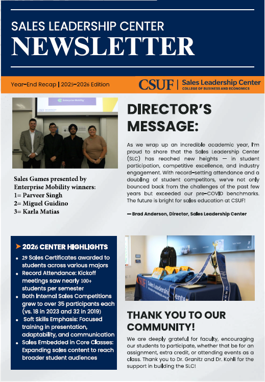 Newsletter page 1